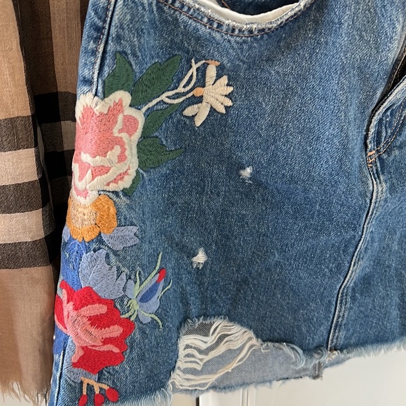 Mango Denim Jean Skirt - Picture 5 of 11
